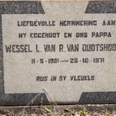 OUDTSHOORN Wessel L. van R., van 1901-1971