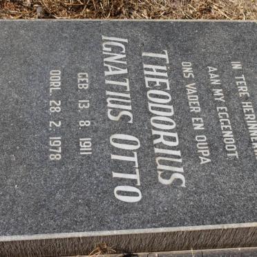 OTTO Theodorus Ignatius 1911-1978