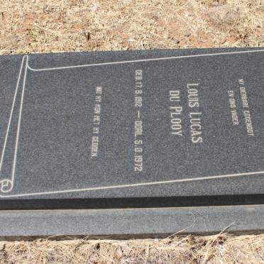 PLOOY Louis Lucas, du 1912-1972