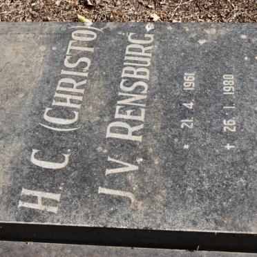 RENSBURG H.C., J v 1961-1980