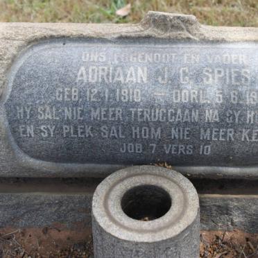 SPIES Adriaan J.G. 1910-1969