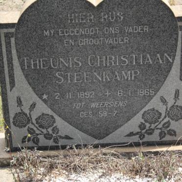 STEENKAMP Theunis Christiaan 1892-1965