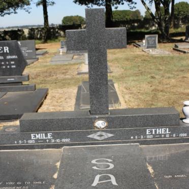 SAAD Emile 1915-1992 &amp; Ethel 1921-1999