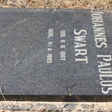 SWART Johannes Paulus 1907-1985