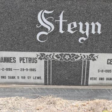 STEYN Johannes Petrus 1898-1985 &amp; Gertruida 1905-1974