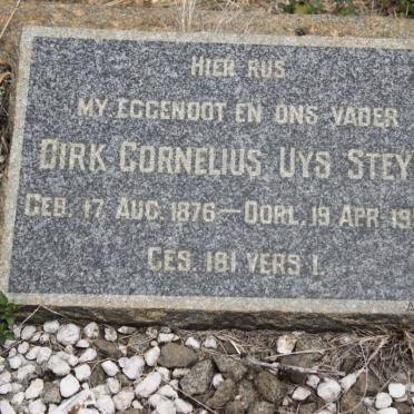 STEYN Dirk Cornelius Uys 1876-1956
