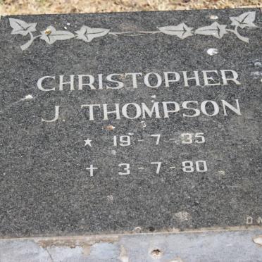 THOMPSON Christopher J. 1935-1980