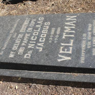 VELTMAN Nicolaas Jacobus 1895-1980