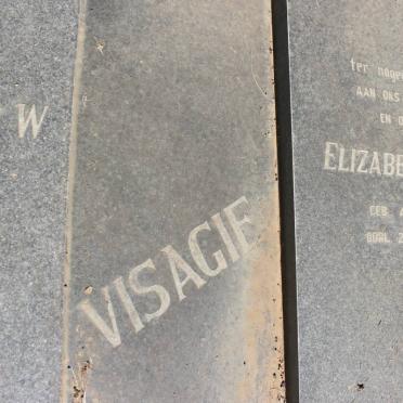 VISAGIE Gert Jacobus W. 1907-1980 &amp; Elizabeth J.A. 1911-1998 