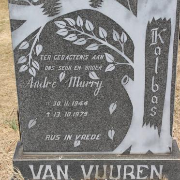 VUUREN Andre Murry, van 1844-1975