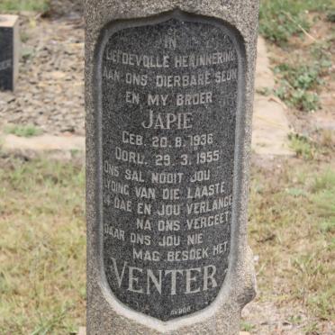 VENTER Japie 1936-1955