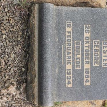 BESTER Christoffel Morgan 1884-1934