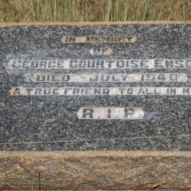 ENSOR George Courtoise -1940