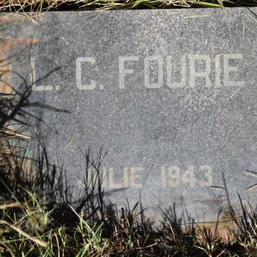 FOURIE L.C. 1943