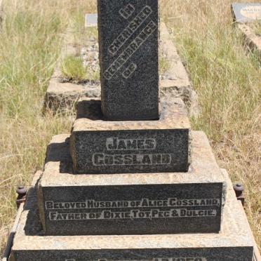 GOSSLAND James 1859-1944