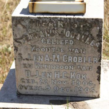 GROBLER Stephanus Johannes 1904-1905