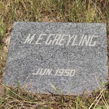 GREYLING M.E. -1950