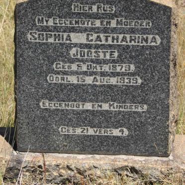 JOOSTE Sophia Catharina 1879-1939