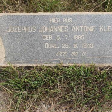 KLEYN Jozephus Johannes Antonie 1865-1943