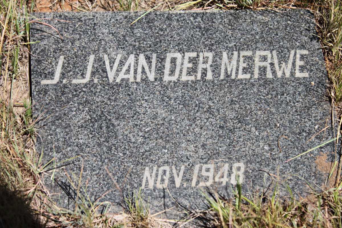 MERWE J.J., van der 1948