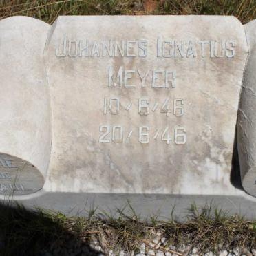 MEYER Johannes Ignatius 1946-1946