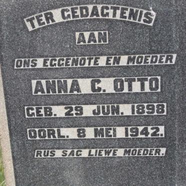 OTTO Anna C. 1898-1942