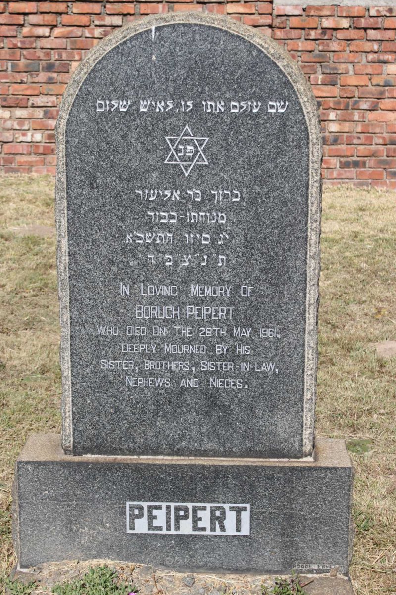 PEIPERT Boruch -1961