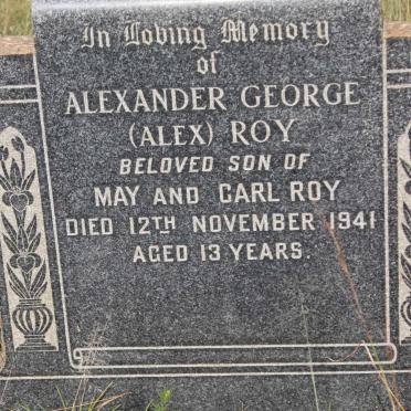 ROY Alexander George -1941