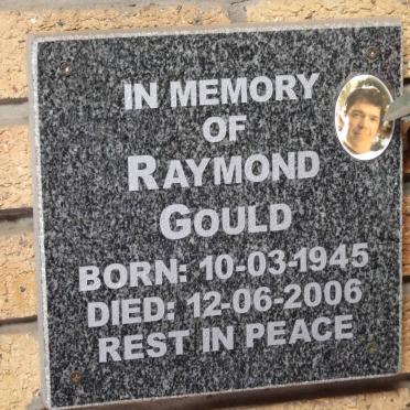 GOULD Raymond 1945-2006