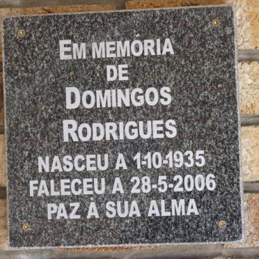 RODRIGUES Domingos 1935-2006