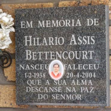 BETTENCOURT Hilario Assis 1938-2004