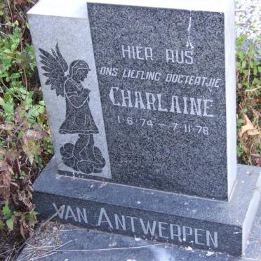 ANTWERPEN Charlaine, van 1974-1976