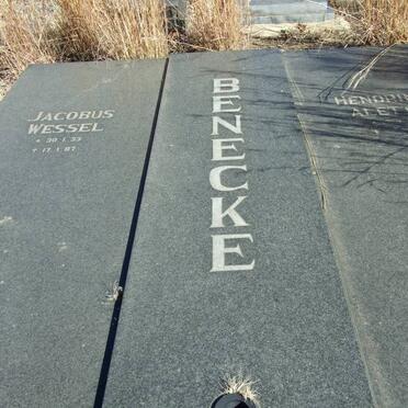 BENECKE Jacobus Wessel 1933-1987 &amp; Hendrina Aletta