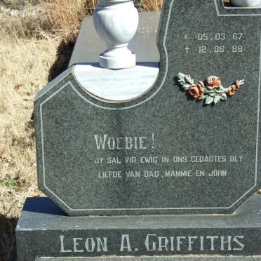 GRIFFITHS Leon A. 1967-1988