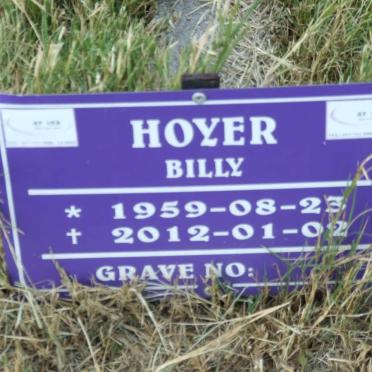HOYER Billy 1959-2012