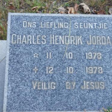JORDAAN Charles Hendrik 1973-1973
