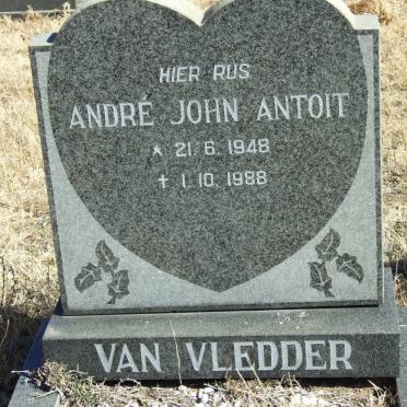 VLEDDER Andre John Antoit, van 1948-1988