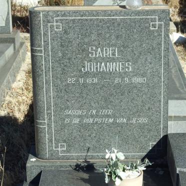 ? Sarel Johannes 1931-1980
