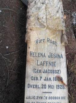 LAFFNIE Helena Jesina 1849-1928