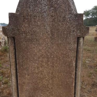 BURGER Schalk Willem 1828-1924