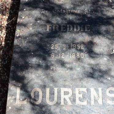 LOURENS Freddie 1952-1980
