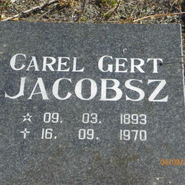 JACOBSZ Carel Gert 1893-1970