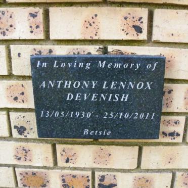 DEVENISH Anthony Lennox 1930-2011