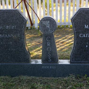 CROSS Robert Johannes 1920-1986 &amp; Maria Catharina 1922-2012