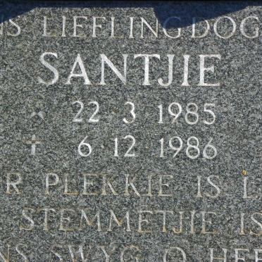 ? Santjie 1985-1986