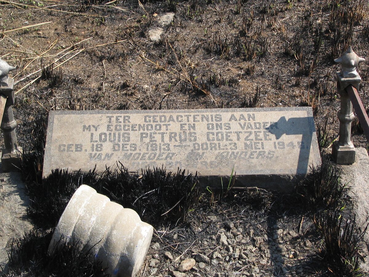 COETZEE	Louis Petrus 1913-1946