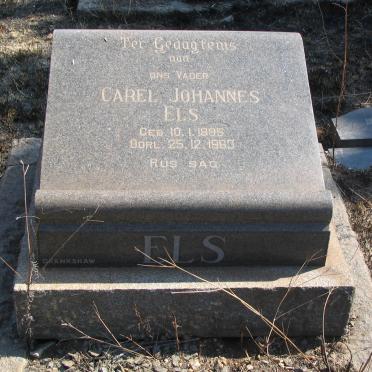 ELS Carel Johannes 1895-1963