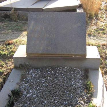 LABUSCHAGNE Daniel  J.J. 1906-1970