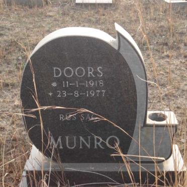 MUNRO Doors 1918-1977