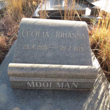 MOOLMAN Cecilia Johanna 1903-1979 